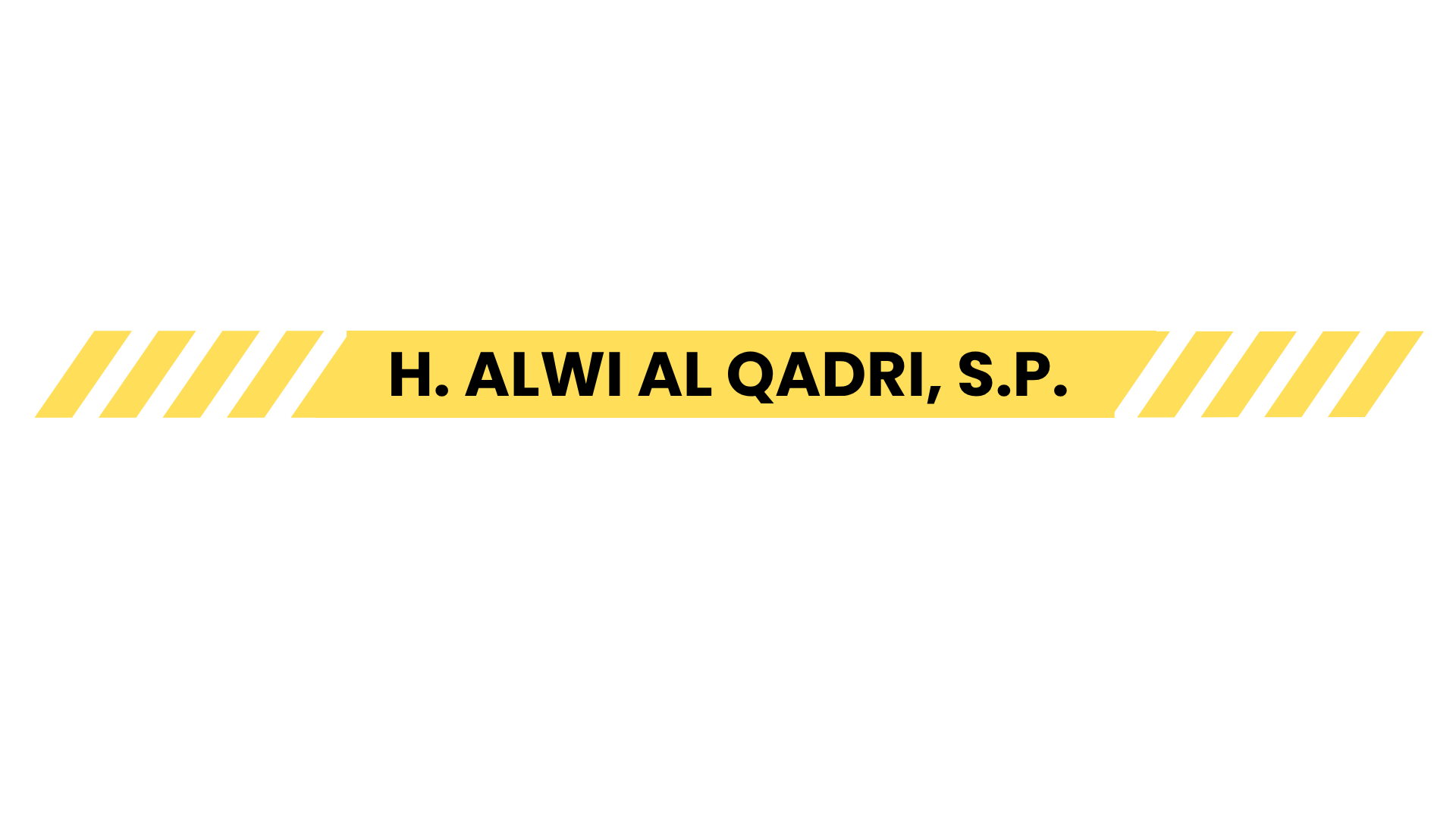 H. Alwi Al Qadri, S.P.